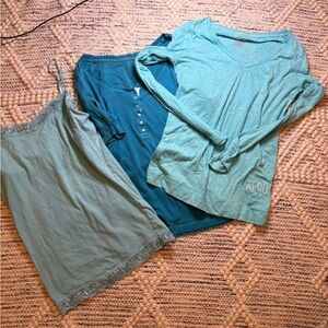 Vintage 2000s Blue Bundle all size L